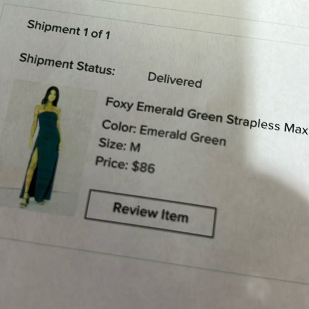 Emerald Green dress size M BRAND NEW